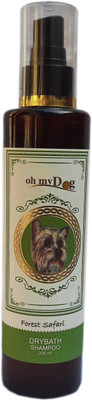 W9 Forest Safari Pet Dry Bath Shampoo for Dogs and Cats for All Coat Types -200ML Conditioning Mild Dog Shampoo(200 ml)