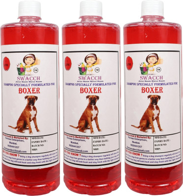 swacch Boxer Dog Shampoo With Large White Bone Conditioning Jasmine Dog Shampoo(3 L)