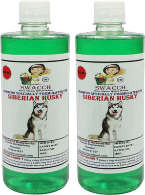swacch Siberian Husky Conditioning Neem Alovera Dog Shampoo(1000 L)