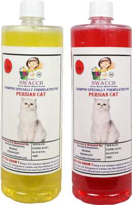 swacch Persian Cat Conditioning Lemon , Jasmine Cat Shampoo(2000 L)