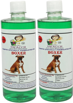 swacch Boxer Dog Shampoo With Small White Bone Conditioning Neem Alovera Dog Shampoo(1000 ml)