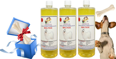 swacch Maltese Dog Shampoo With Large White Bone Conditioning Lemon Dog Shampoo(3 L)