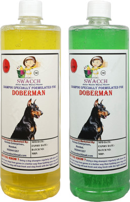 swacch Doberman Conditioning Lemon, Neem Alovera Dog Shampoo(2000 L)