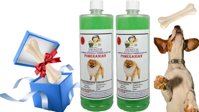 swacch Pomeranian Dog Shampoo With Medium White Bone Conditioning Neem Alovera Dog Shampoo(2 L)