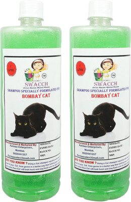 swacch Bombay Cat Conditioning Neem Alovera Cat Shampoo(2000 L)