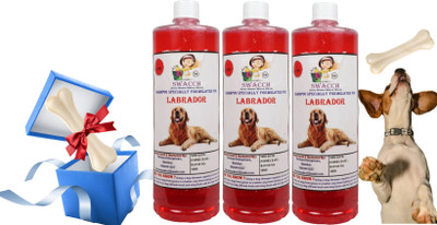 swacch Labrador Dog Shampoo With Large White Bone Conditioning (Jasmine) Dog Shampoo(3 L)