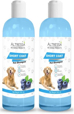 ALTRESSA Anti-itching, Anti-fungal, Conditioning Short Coat Pack of 2 Dog Shampoo(1000 ml)