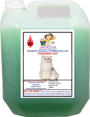 swacch Persian Cat Conditioning Neem Alovera Cat Shampoo(10 L)