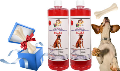 swacch Boxer Dog Shampoo With Medium White Bone Conditioning (Jasmine) Dog Shampoo(2 L)