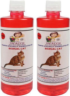 swacch Bengal Cat Conditioning Jasmine Cat Shampoo(1 L)