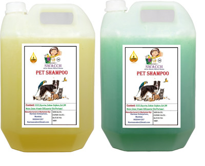 swacch Pet Shampoo Conditioning Lemon, Neem Alovera Dog Shampoo(10000 L)