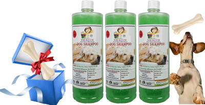 swacch Dog Shampoo With Large White Bone Conditioning Neem Alovera Dog Shampoo(3 L)