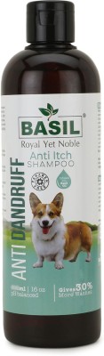 BASIL Anti-dandruff, Anti-fungal, Anti-itching, Allergy Relief Paraben Free Dog Shampoo(250 ml)