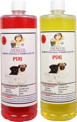 swacch Pug Conditioning Strawberry, Lemon Dog Shampoo(2000 L)