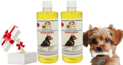 swacch Doberman Dog Shampoo With Small White Bone Conditioning Lemon Dog Shampoo(1000 ml)