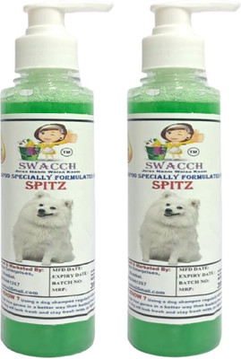 swacch Premium Shampoo For Spitz Conditioning Neem Alovera Dog Shampoo(400 ml)
