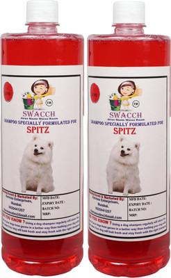 swacch Spitz Dog Shampoo With Medium White Bone Conditioning Strawberry Dog Shampoo(2 L)
