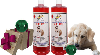 swacch Shih Tzu Dog Shampoo + Goofy Ball Chew Toy Combo Pack Conditioning Jasmine Dog Shampoo(2 L)