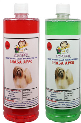 swacch Lhasa Apso Conditioning Strawberry, Neem Alovera Dog Shampoo(2000 L)