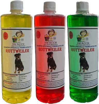 swacch Rottweiler Conditioning Lemon , Jasmine & Neem Alovera Dog Shampoo(3000 L)