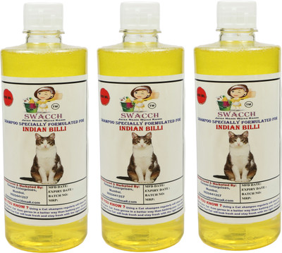 swacch Indian Billi Conditioning Lemon Cat Shampoo(1500 ml)