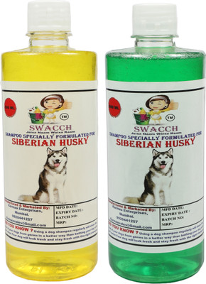 swacch Siberian Husky Conditioning Lemon, Neem Alovera Dog Shampoo(1000 ml)
