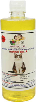 swacch Indian Billi Conditioning Lemon Cat Shampoo(500 ml)