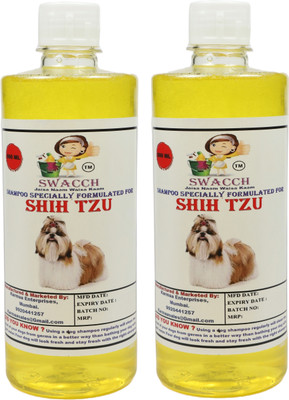 swacch Shih Tzu Conditioning Lemon Dog Shampoo(1000 ml)