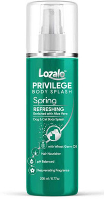 Lozalo Privilege Body Splash(Spring)With Aloe Vera Conditioning (Spring) Dog Shampoo(200 ml)