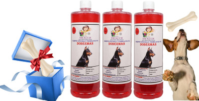 swacch Doberman Dog Shampoo With Large White Bone Conditioning (Jasmine) Dog Shampoo(3 L)