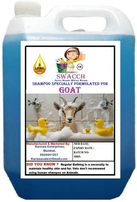 swacch Goat Shampoo Conditioning Lavender Dog Shampoo(5000 ml)