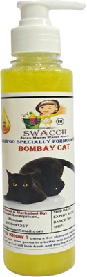 swacch Premium Shampoo For Bombay Cat Conditioning Lemon Cat Shampoo(200 ml)