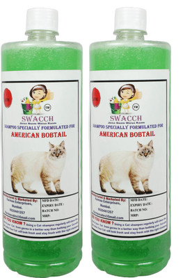 swacch American Bobtail Conditioning Neem Alovera Cat Shampoo(2000 L)