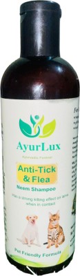 AyurLux Anti-itching, Anti-fungal, Allergy Relief, Flea and Tick, Anti-itching Tea Tree Oil Dog Shampoo(0.2 L)