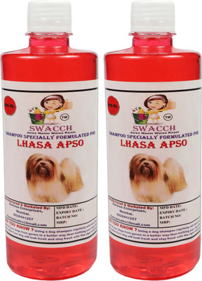 swacch Lhasa Apso Conditioning Strawberry Dog Shampoo(1000 ml)