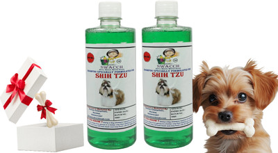 swacch Shih Tzu Dog Shampoo With Small White Bone Conditioning Neem Alovera Dog Shampoo(1000 ml)