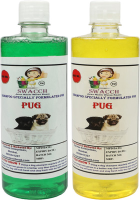 swacch Pug Conditioning Neem Alovera, Lemon Dog Shampoo(1000 ml)