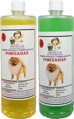 swacch Pomeranian Conditioning Lemon, Neem Alovera Dog Shampoo(2000 L)