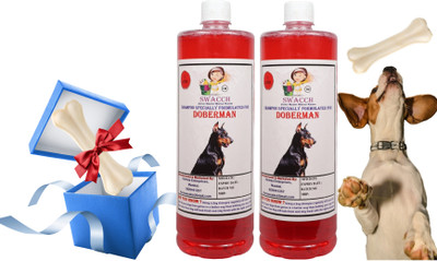 swacch Doberman Dog Shampoo With Medium White Bone Conditioning Strawberry Dog Shampoo(2 L)