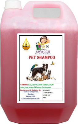 swacch Pet Shampoo Conditioning Jasmine Dog Shampoo(5 L)