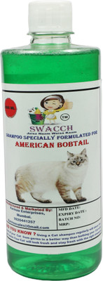 swacch American Bobtail Conditioning Neem Alovera Cat Shampoo(500 ml)