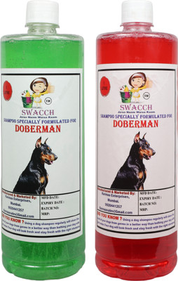 swacch Doberman Conditioning Neem Alovera & Jasmine Dog Shampoo(2000 L)