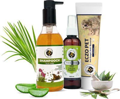 Fur Ball Story Rainy Remedies Combo Kit for Pets Pet Spa Kit