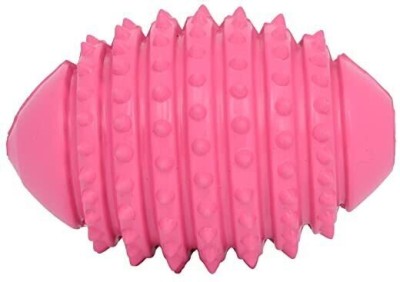 Love'N Care Studded Rugby Ball Toy | Rugby Ball for Pets | Rubber Squeaky Dog Chew Toy Rubber Tug Toy, Fetch Toy For Dog