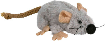 trixie Trixie Mouse, Plush, Catnip, 11 Cm, Beige Polyester Soft Toy For Cat