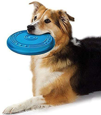 Rvpaws Dog game flying silicone discs resistant chew puppy training interactive toy Rubber Training Aid For Dog