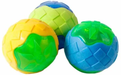 Petfun Non-Toxic TPR LED Floating Ball Toy Hard Rubber Chew Toy For Dog (Multicolor) Rubber, Nylon Rubber Toy For Dog