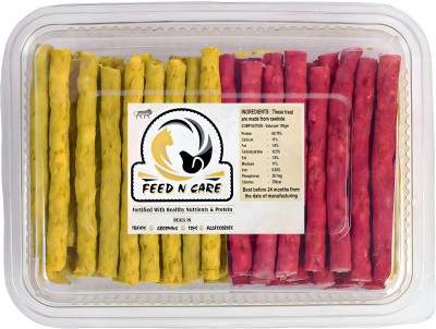 FEED N CARE Chicken & Mutton Flavored Munchy Chew Sticks of All Breed & All Life Stages Chicken, Lamb Dog Treat(900 g)