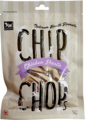 Chip Chops Protein Rich, Healthy & Tasty Pasta Snacks Chicken Dog Treat(70 g, Pack of 4)