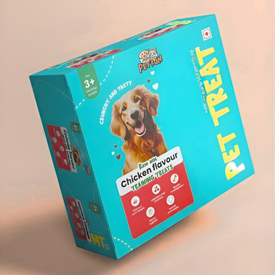 PET FUN PETFUN Chicken Munchy Treats for Dogs – Rawhide Chicken Flavour Chews – 1 kg Chicken Dog Treat(1 kg)